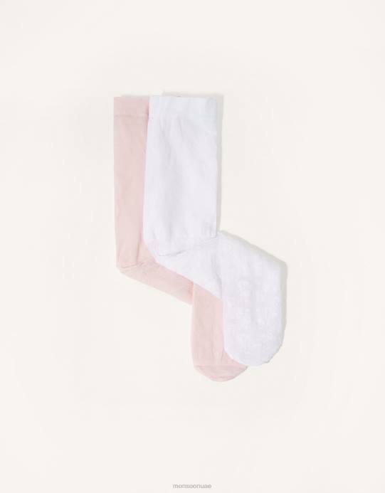 Monsoon بنت الجوارب الدانتيل الطفل twinset D68H2612 ملحق متعدد