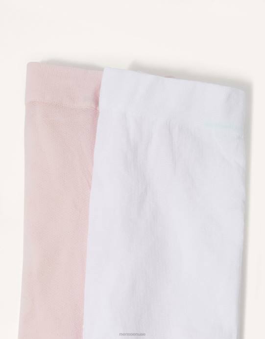 Monsoon بنت الجوارب الدانتيل الطفل twinset D68H2612 ملحق متعدد