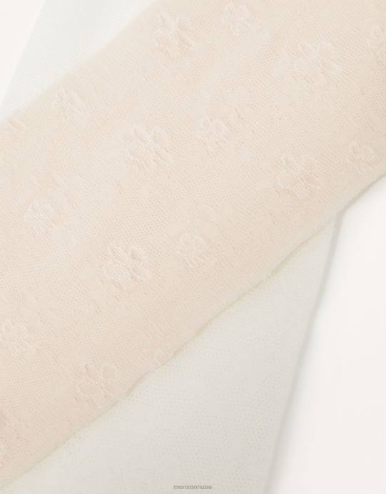 Monsoon بنت الجوارب الدانتيل twinset D68H2715 ملحق متعدد