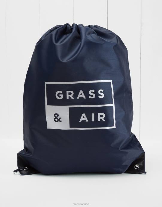 Monsoon أطفال أغطية رأس تكشف عن ألوان العشب والهواء D68H2348 أحذية الأزرق الداكن)