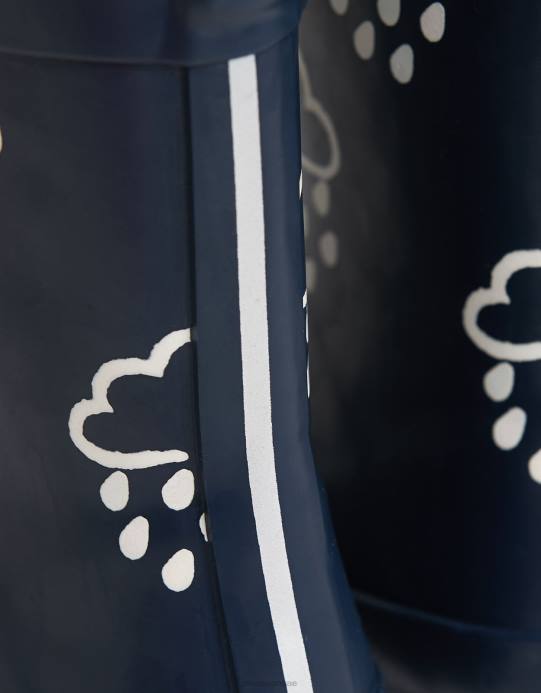 Monsoon أطفال لون العشب والهواء الذي يكشف عن اللون الأزرق D68H2379 أحذية الأزرق الداكن)