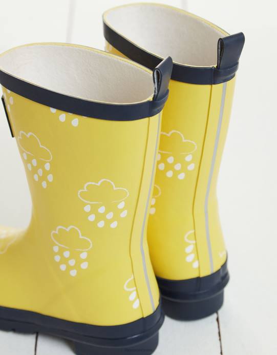 Monsoon أطفال ويليز جونيور كاشفة للألوان من العشب والهواء باللون الأصفر D68H2403 أحذية أصفر